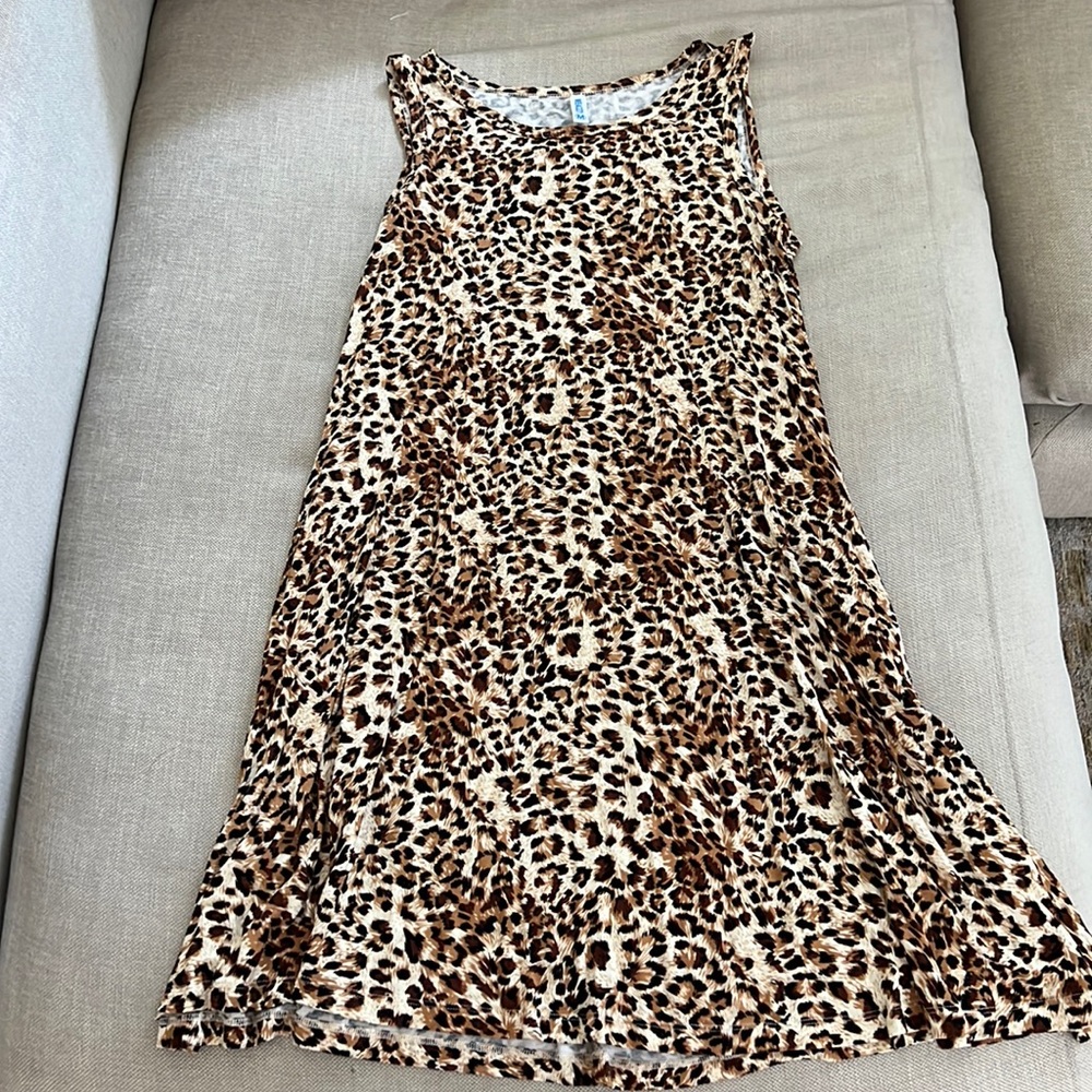 Leopard mini dress